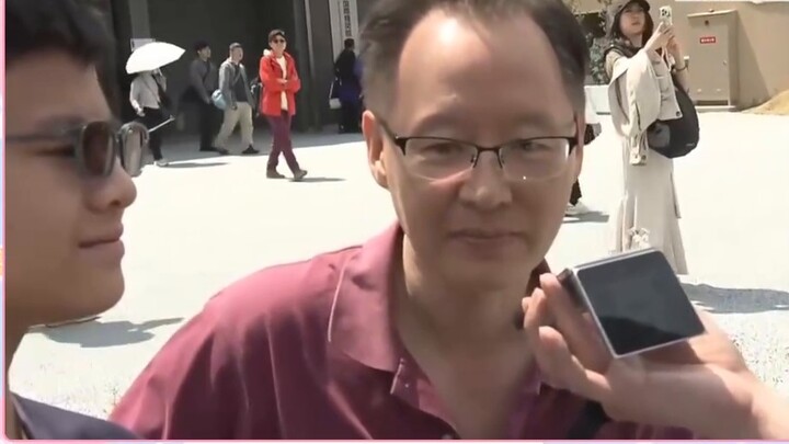 Japanese lolita was stunned when she saw China's AI translator frying fish at the Osaka Expo and tho