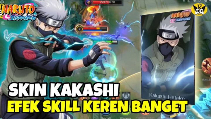 Begini Jadinya Jika Hatake Kakashi Jadi Skin MLBB X Naruto