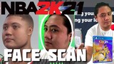 How to Face Scan in NBA 2K21 on PS4! with Android and IOS  - My Career Mode! - jccaloy