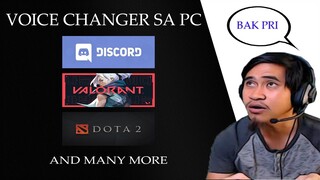 Voice Changer sa PC, Female, Male, Child and Many More Voice