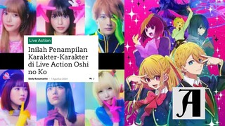 (Berita Anime) Inilah Penampilan Karakter di Live Action Oshi no Ko.