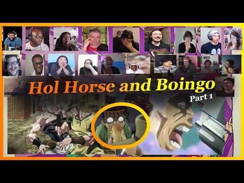 "HOL HORSE & BOINGO TEAM-UP" | Jojo Bizarre Adventure Stardust Crusaders Episode 36 |REACTION MASHUP