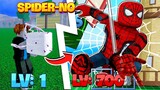Blox Fruit - Thử Thách Ăn Trái Tơ lv 1, Hóa Spiderman siêu đẳng (Level 1 to 700 In Roblox)