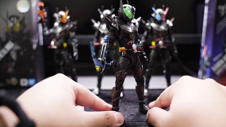 It can be said that this is a very dangerous way to play! I bought Bandai SHF Kamen Rider five times