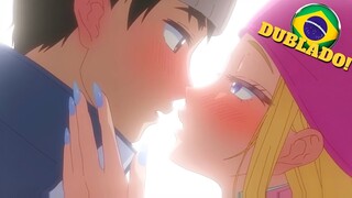 🇧🇷 Fuyuki e Tsubasa QUASE se BEIJARAM😳😏 | Dosanko Gal wa Namara Menkoi | 「DUBLADO」