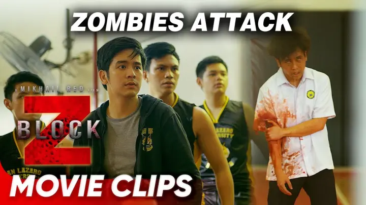Zombies attack the basketball team | ‘Block Z’ (2020) Movie Clips | Joshua Garcia, Julia Barretto