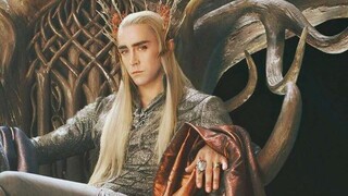 [Thranduil] Potongan campuran yang sangat membara, wajah Thranduil yang sangat cantik cukup untuk me