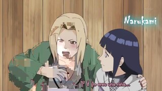 Tsunade Presume de sus Grandes Pechos Frente a Hinata y Sakura