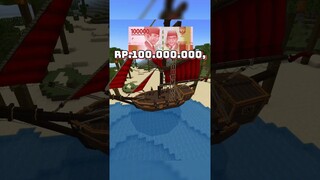 Beli Kapal Rp.1000 VS RP 100 Juta VS Rp 1 MILIAR di MINECRAFT 💸⛵