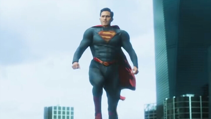 Superman has arrived in Shanghai. Has anyone seen it?