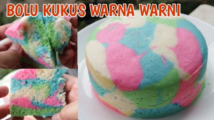 BOLU WARNA WARNI // UNICORN CAKE