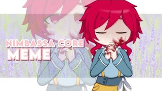 Nimbassa core MEME  |  Gacha+art ( mostly art )  |  oc ( rika )  |  pxrplemizuki