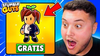 CONSIGUE GRATIS la NUEVA SKIN de STUMBLE GUYS con este CODIGO SECRETO! 😱