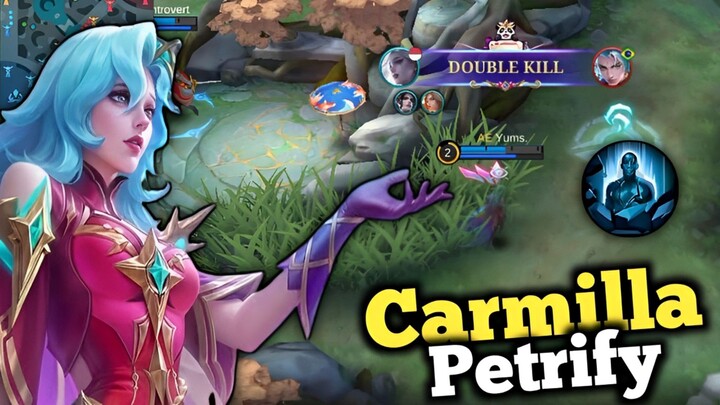 Meta baru kah!? carmilla petri!? tapi ini enak sih!? apalagi combo terizla!? cobain - Mobile Legends