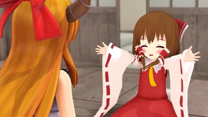 [MMD Oriental] Reimu masa kecil