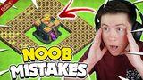 10 Mistakes EVERY Noob Makes in Clash of Clans PART1
