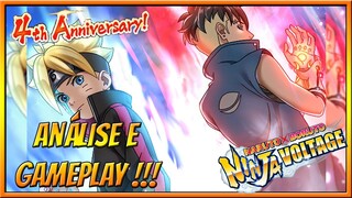 ELES TÃO TOP OU NÃO ? ANÁLISE KAWAKI E BORUTO DE 4° ANIVERSÁRIO - NARUTO X BORUTO NINJA VOLTAGE