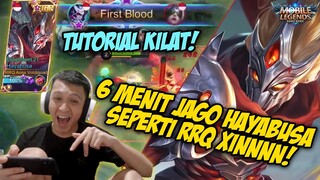 TUTORIAL + GAMEPLAY HAYABUSA BY RRQ XINNN !!!