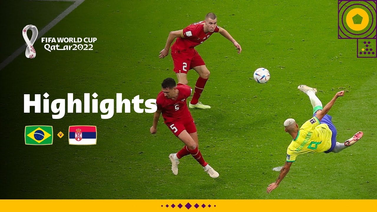 STUNNING Richarlison goal! Brazil v Serbia highlights FIFA World Cup Qatar 2022