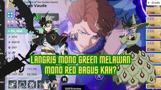 LANGRIS MONO GREEN MELAWAN MONO RED BAGUS KAH ? 🍀 BLACK CLOVER MOBILE