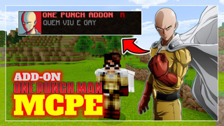 Add-On ONE PUNCH MAN Epic Sekali ( BISA JADI SAITAMA ) - Minecraft Bedrock Indonesia