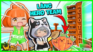 NOOB KAMUI VÀ BỘ ĐÔI SIÊU QUẬT BIẾN LÀNG HERO TEAM THÀNH LÀNG CÀ RỐT | THỬ THÁCH TROLL MINI WORLD