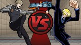 Genos Vs Sanji Jump Force Mugen Battle