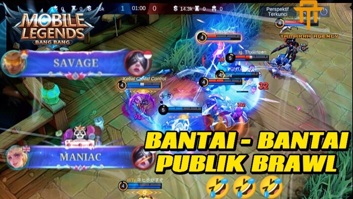 [TA] KOG BISA ASIK GINI YAA !!! HANABI MODE BRAWL || GAMEPLAY HANABI