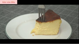 Thư giãn cùng món Nhật : Basque burnt cheesecake 4 #videonauan