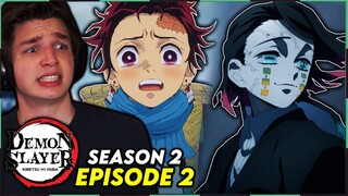 DEEP SLEEP | Demon Slayer Season 2 Episode 2 REACTION!!