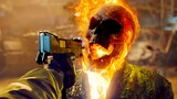 Kiểm kê những cảnh siêu nhân đỡ đạn nổi tiếng, Ghost Rider: Anh chẳng thèm cản!
