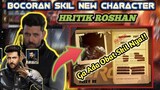 BOCORAN SKIL KARAKTER BARU FREE FIRE HRITIK ROSHAN || New karakter Hritik Roshan skil ❗❗