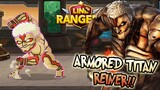 REVIEW ANAK EMAS PAK HAJI!! 🛡️🔥 LINE Rangers Review 8☆ Armor Titan Reiner Hyper Evolve Lvl. 140