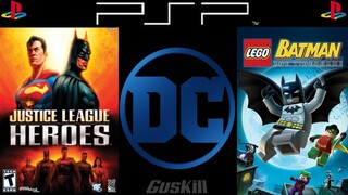 All DC Superheroes Games on PSP