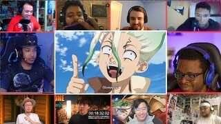 Dr. Stone Season 3 Episode 3 Reaction Mashup - Dr.Stone ドクターストーン 3期 3話 リアクション