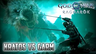 GOD OF WAR: RAGNAROK Kratos vs Garm BOSS FIGHT Scene