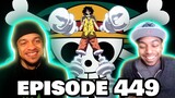 One Piece Reaction - Episode 449 - Luffy Vs Magellan Rd 2