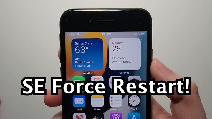 iPhone SE (2022) How to FORCE Restart!