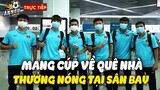 U23 VN Mang Cúp Về Quê Nhà, HLV Đinh Thế Nam Và Học Trò Nhận Thưởng Nóng Tại Sân Bay
