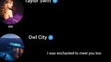 taylor swift  Owl City Enchanted