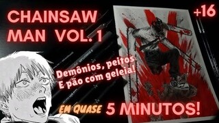 O INCRÍVEL CACADOR DE DEMÔNIO DE 1 BOLA SÓ! (Chainsaw Man vol 1)