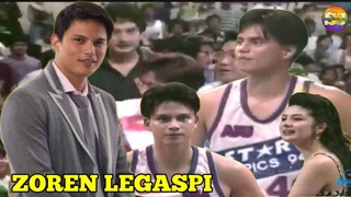 ZOREN LEGASPI 6'2ft. hindi lang pagwapohan ang pweding gawin ni ZOREN pati pagbabasketball kaya nya.