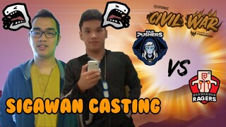 SCREAM OF THE GAME - Lupon Civil War Ragers vs Pushers(+Sigawan casting)