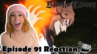 🧡MEREOLEONA VS RAIA🧡Black Clover Episode 91 | REACTION