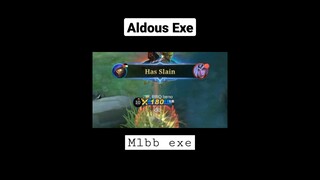 Aldous Exe -Mobile legends #shorts