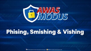 #AwasModus  Phising, Smishing, Vishing