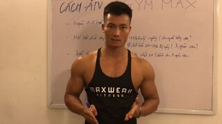 HƯỚNG DẪN ĂN UỐNG KHOA HỌC CHO NGƯỜI MỚI TẬP GYM