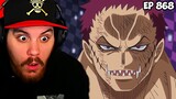 One Piece Episode 868 REACTION | One Man's Determination! Katakuri's Deadly Big Fight!