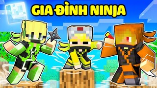 NẾU NHƯ TÔ GÀ ĐƯỢC NHẬN NUÔI BỞI GIA ĐÌNH NINJA SÁT THỦ TRONG MINECRAFT*TÔ GÀ TRỞ THÀNH NINJA