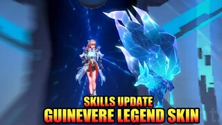 Ninetails Guinevere Legend Skin Skills Review & Entrance Animation | MLBB